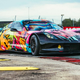 Illustration for article titled Brighten Your Afternoon With This Glorious, Glowing Corvette Thatll Race At Le Mans